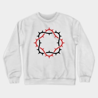 Crown of thorns of the Lord and Savior Jesus Christ. Crewneck Sweatshirt